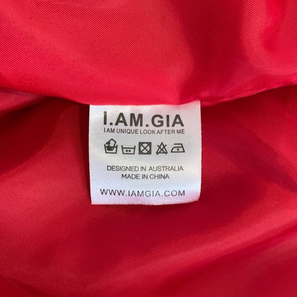 I.AM.GIA Red Teddy Jacket - Picture 5 of 6